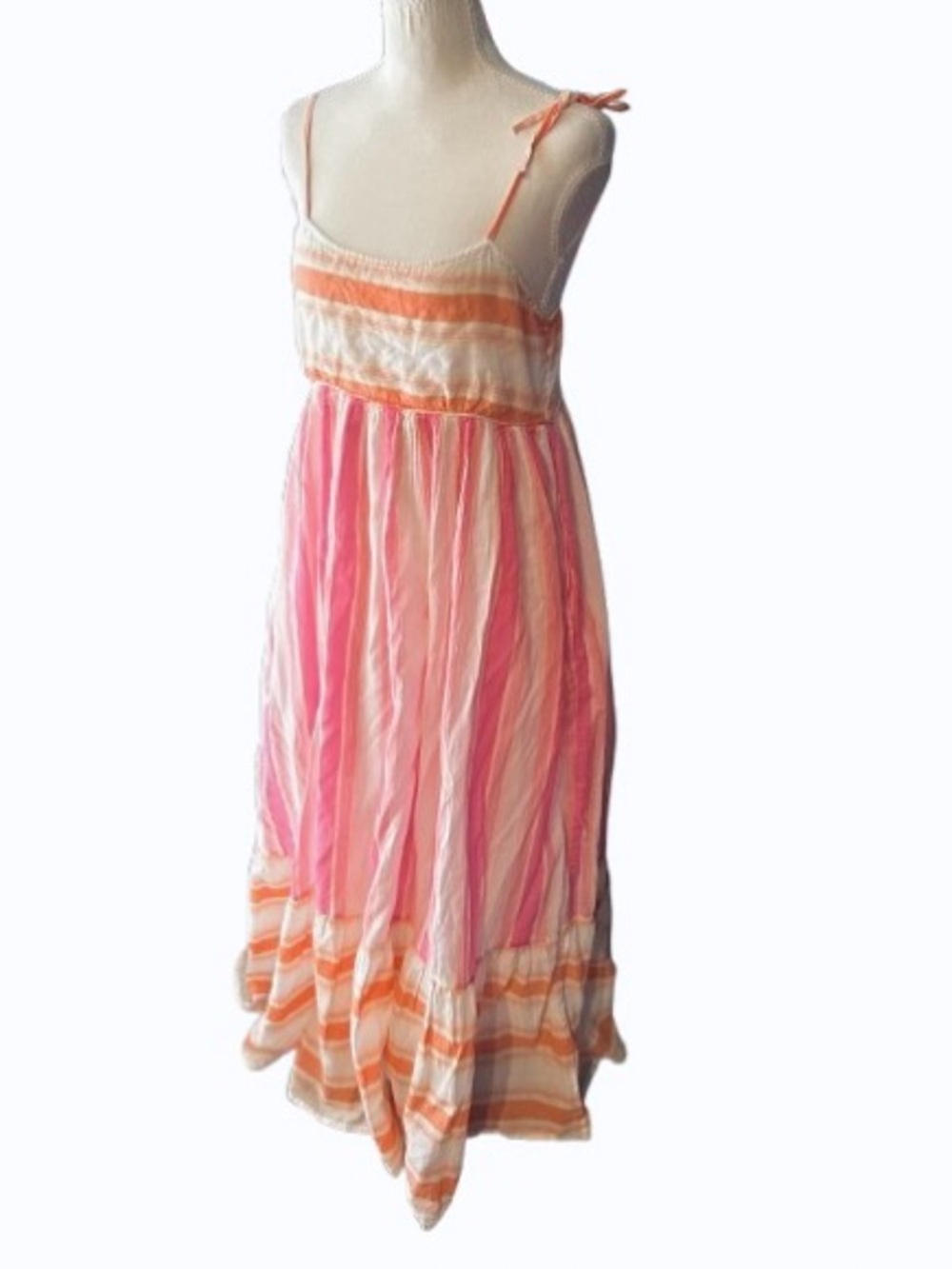 100% Cotton OLIVIA JAMES THE LABEL designer Summer Dress Maxi Cottage Boho